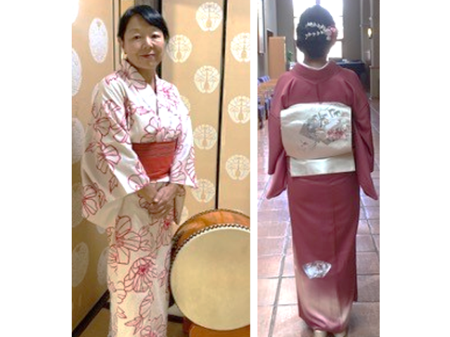 【ON-LINE】Dressed-up in yukata, cotton kimono and the history of kimono (60min)